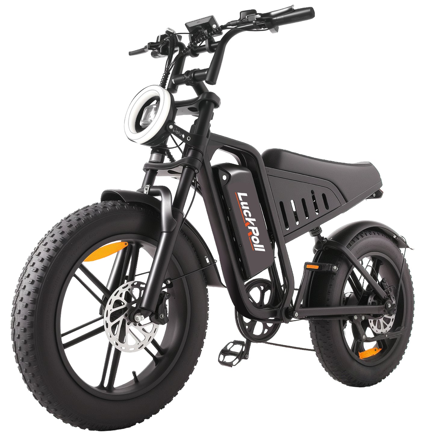 20-Inch Fat Tire Electric Dirt Bike 2000/1500W Moped with NFC & Password Unlock