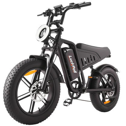 20-Inch Fat Tire Electric Dirt Bike 2000/1500W Moped with NFC & Password Unlock