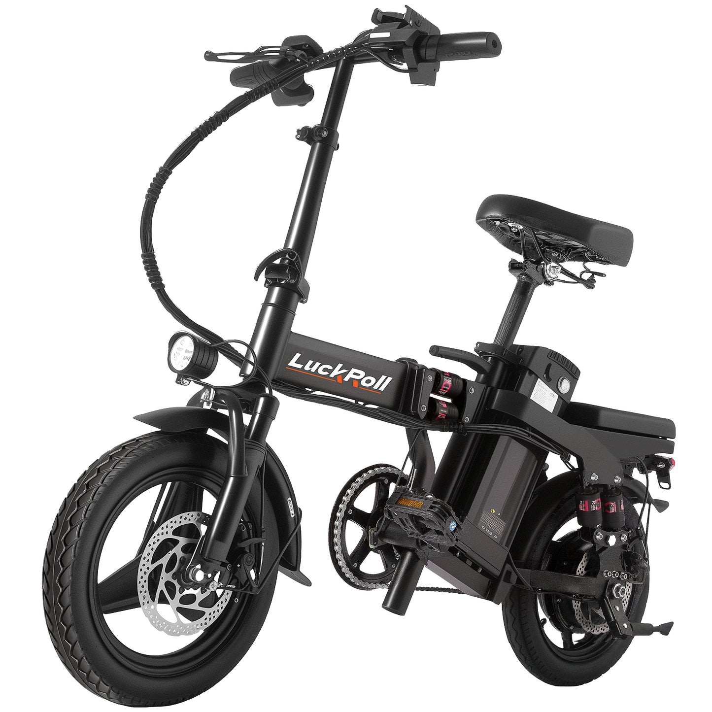 14-Inch Commuter Electric Bicycle for Adults 1000W Motor 60–80 Miles Range