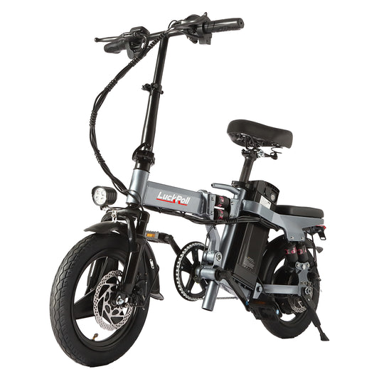 14-Inch Commuter Electric Bicycle for Adults 1000W Motor 60–80 Miles Range