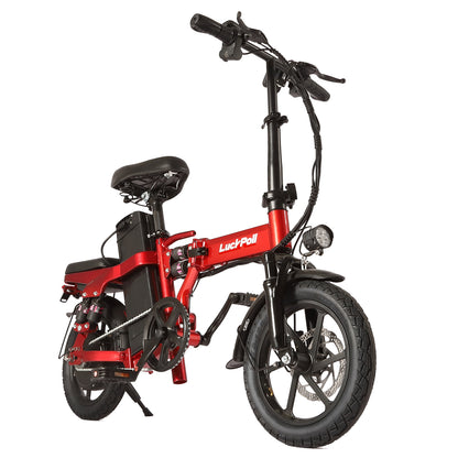 14-Inch Commuter Electric Bicycle for Adults 1000W Motor 60–80 Miles Range
