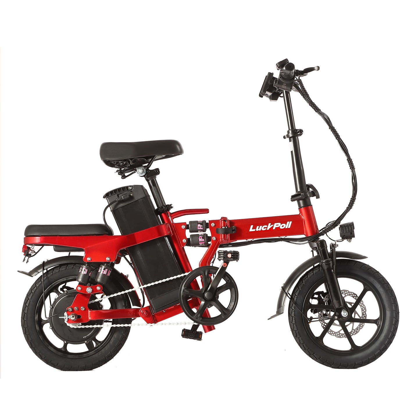 14-Inch Commuter Electric Bicycle for Adults 1000W Motor 60–80 Miles Range